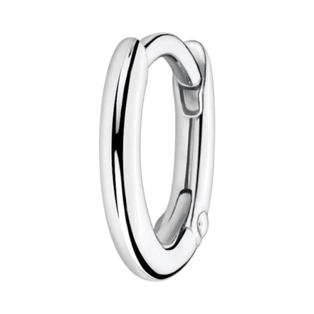 Einzel Creole "Classic" Silber