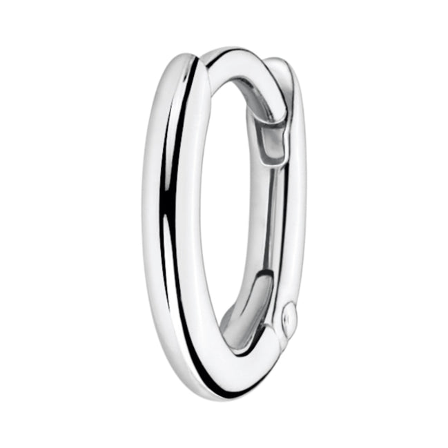 Einzel Creole "Classic" Silber