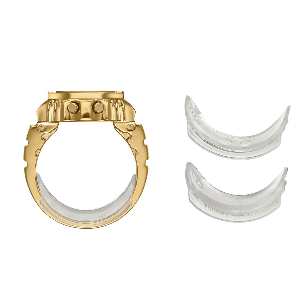 Ringuhr Vergoldet