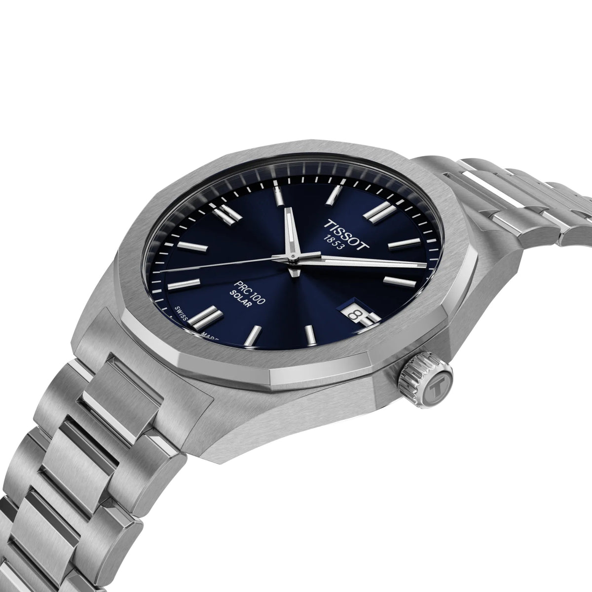 Uhr PRC 100 Solar 39mm blau T1514221104100