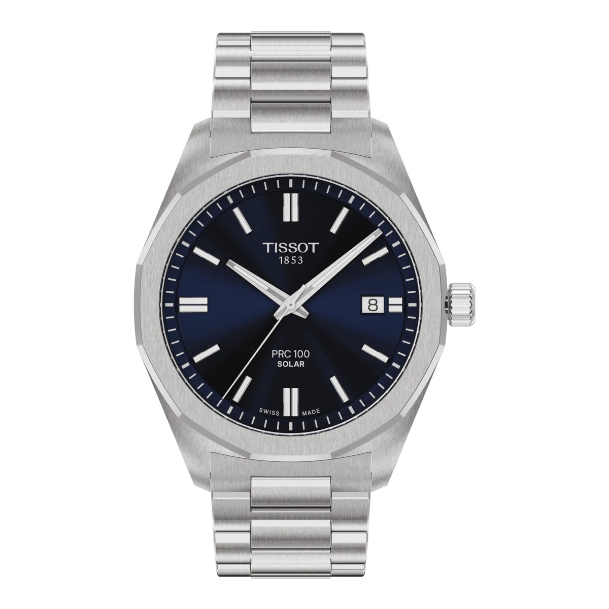 Uhr PRC 100 Solar 39mm blau T1514221104100
