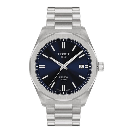 Uhr PRC 100 Solar 39mm blau T1514221104100