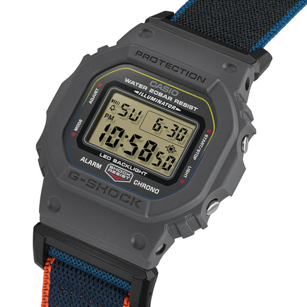 G-Shock Herrenuhr bunt Polyesterband