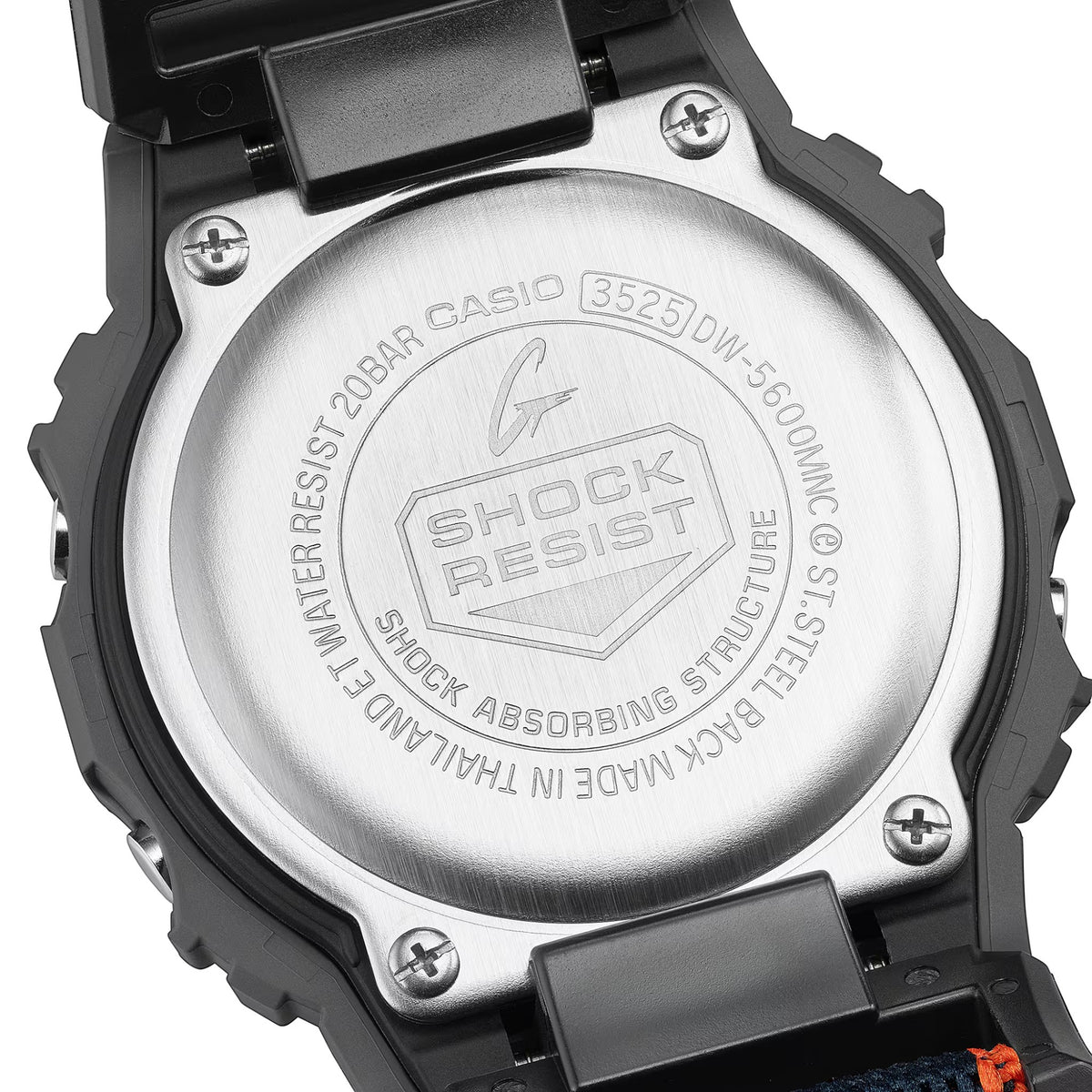 G-Shock Herrenuhr bunt Polyesterband
