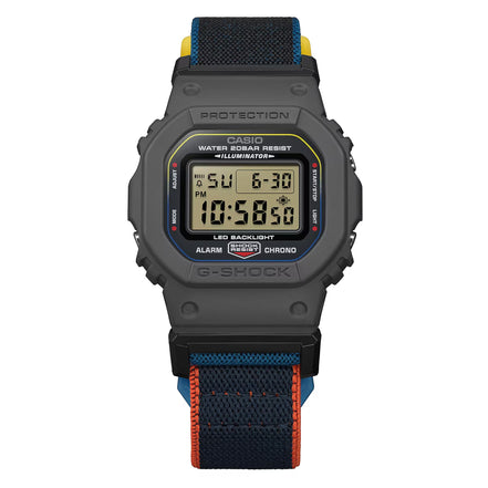 G-Shock Herrenuhr bunt Polyesterband