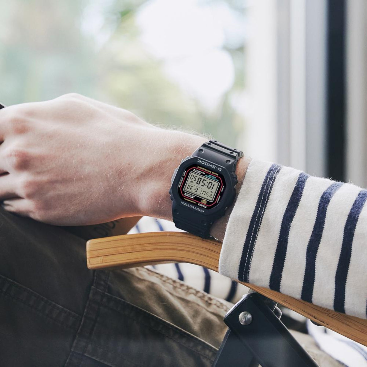G-Shock Herrenuhr Schwarz