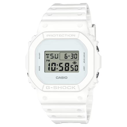 G-Shock Herrenuhr weiß monochrom