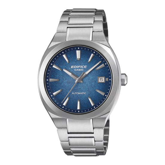 Herrenuhr silberfarben blau