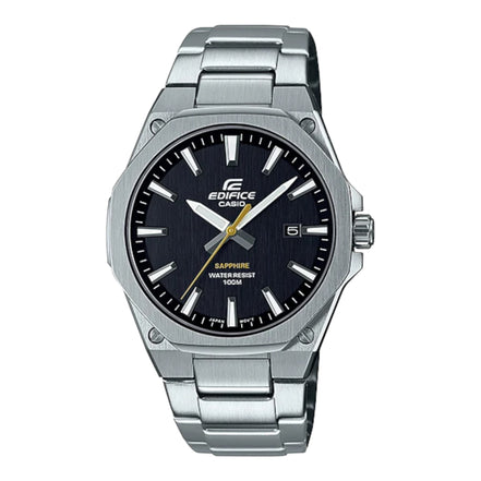 Uhr Herren "Edifice" Edelstahl, silber, schwarz EFR-S1
