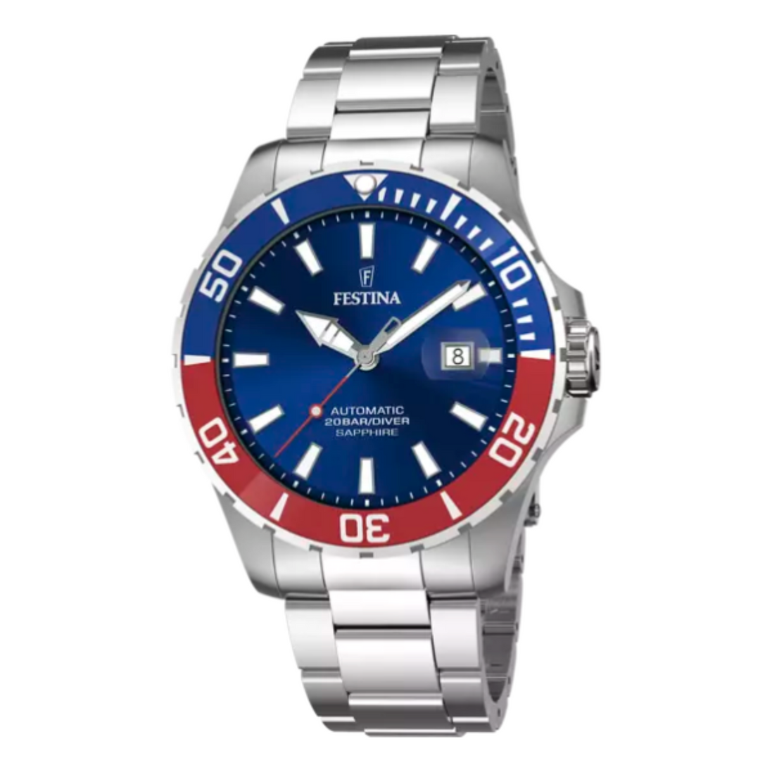 Herrenuhr Automatik Edelstahlarmband F20531/5