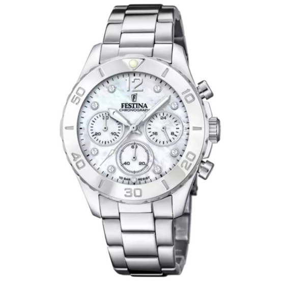 Damenuhr Boyfriend Collection Perlmutt F20603/1