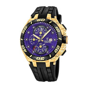 Herrenuhr Chrono Bike Spezialausgabe lila