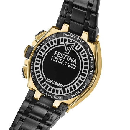 Herrenuhr Chrono Bike Spezialausgabe lila