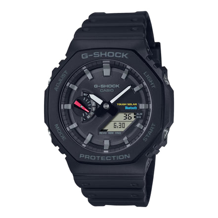 Uhr Herren "G-Shock" Resin-Armband, schwarz GA-B2100-1