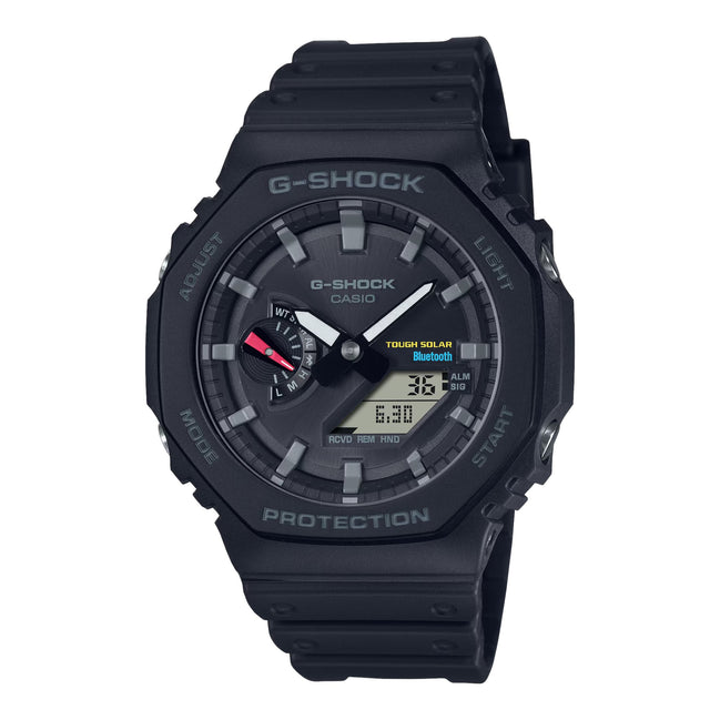 Uhr Herren "G-Shock" Resin-Armband, schwarz GA-B2100-1