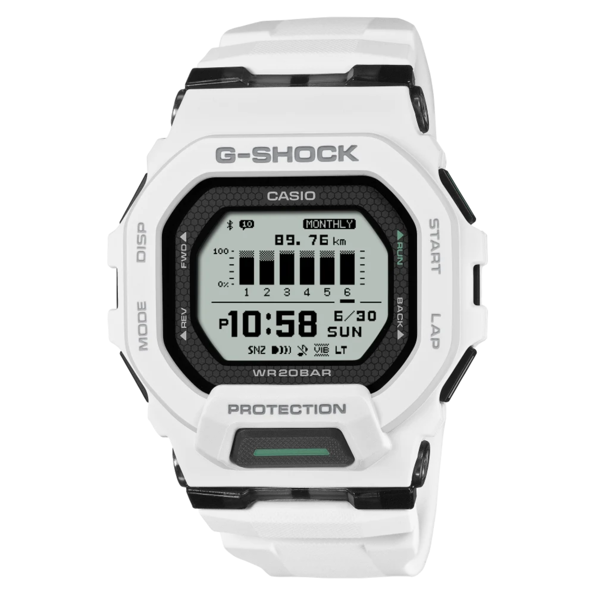 G-Shock Herrenuhr schwarz/weiß
