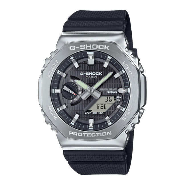 G-Steel schwarzes Zifferblatt