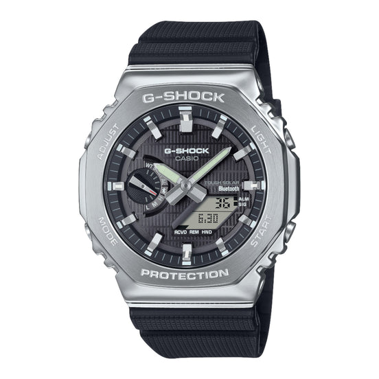 G-Steel schwarzes Zifferblatt