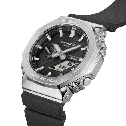 G-Steel schwarzes Zifferblatt