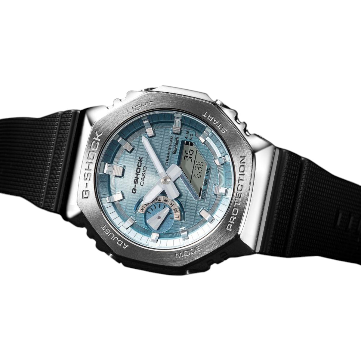 G-Steel blaues Zifferblatt