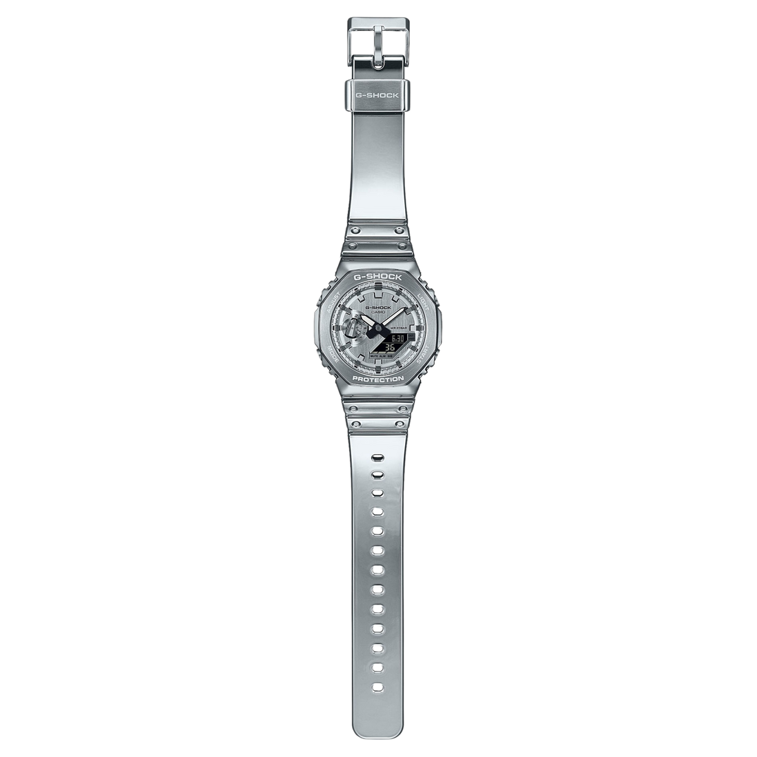 G-SHOCK Uhr Silberfarben G-Steel