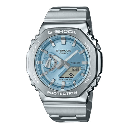 G-Shock Herrenuhr Silber Blau