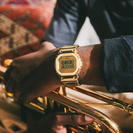 G-Shock Herrenuhr Vergoldet