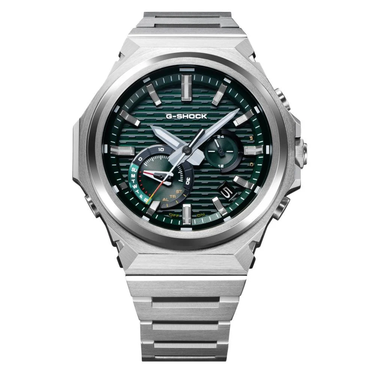 G-Shock Herrenuhr G-Steel grün