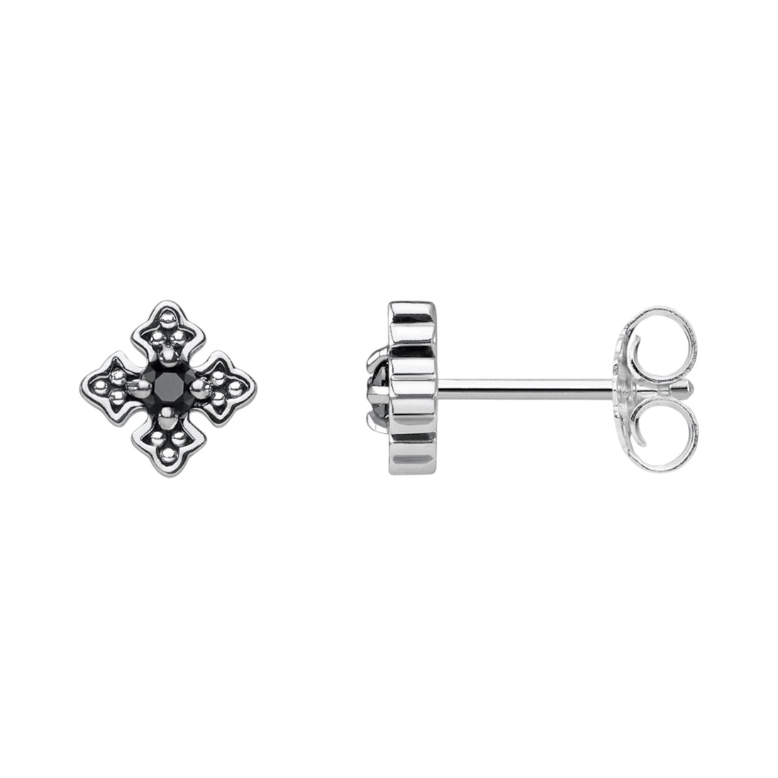Ohrstecker Rebel at Heart Silber Zirkonia