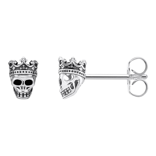 Ohrstecker "Totenkopf König"