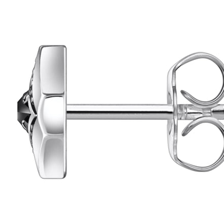 Einzel-Ohrstecker mit Stein