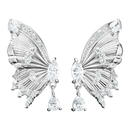 Ohrstecker Schmetterling Silber