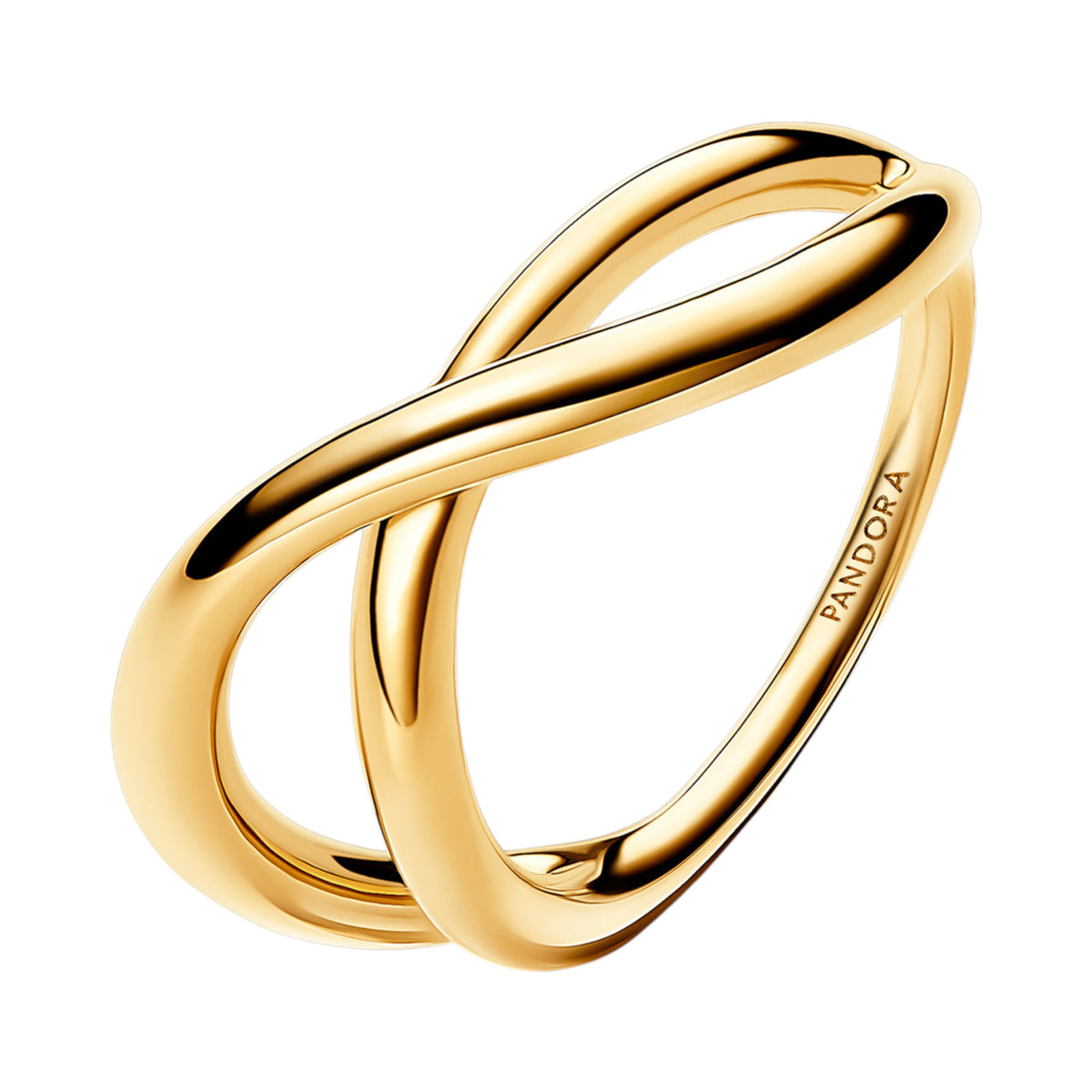 ESSENCE Ring Unendlichkeit vergoldet