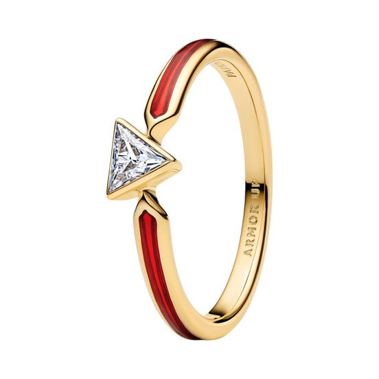 MARVEL Ring Iron Man goldfarben rot