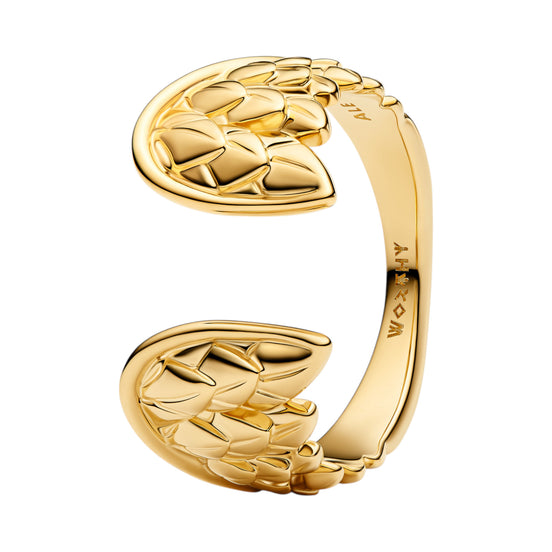 MARVEL Ring Thor Flügel goldfarben