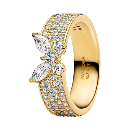 TIMELESS Ring Schmetterling goldfarben