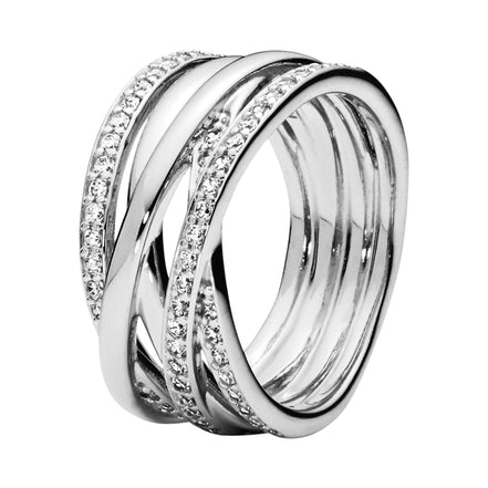 Damen Ring Silber