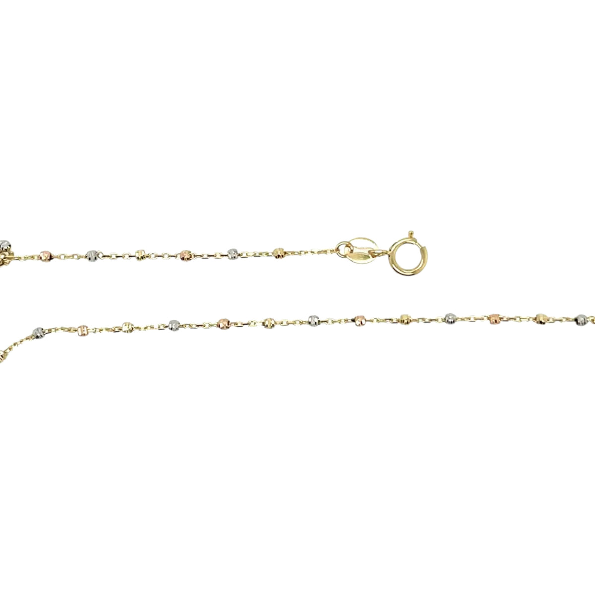 Tricolores Armband mit Kugeln