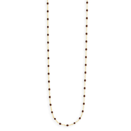 Collier mit brauner Emaille