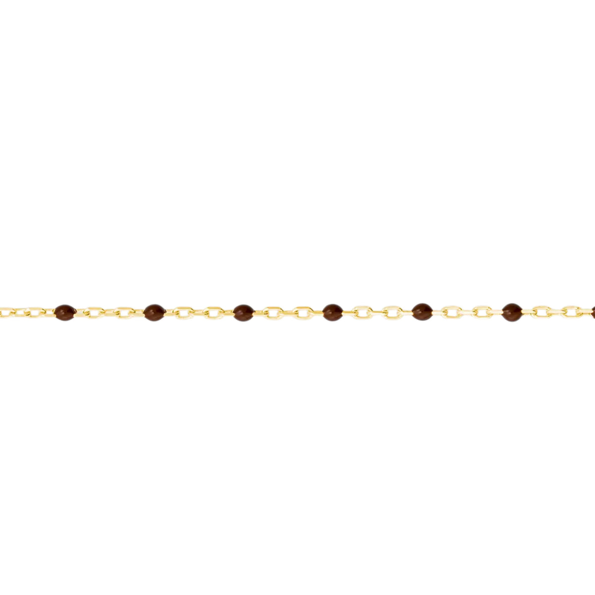 Armband mit brauner Emaille