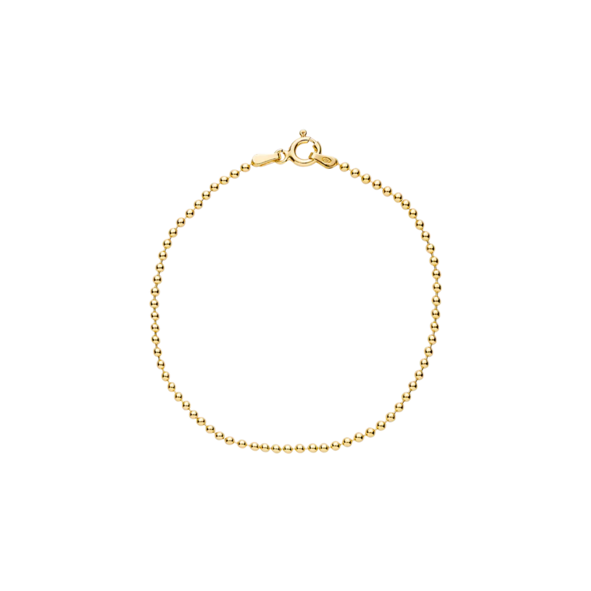 BASIC Armband mit Kugeln goldfarben
