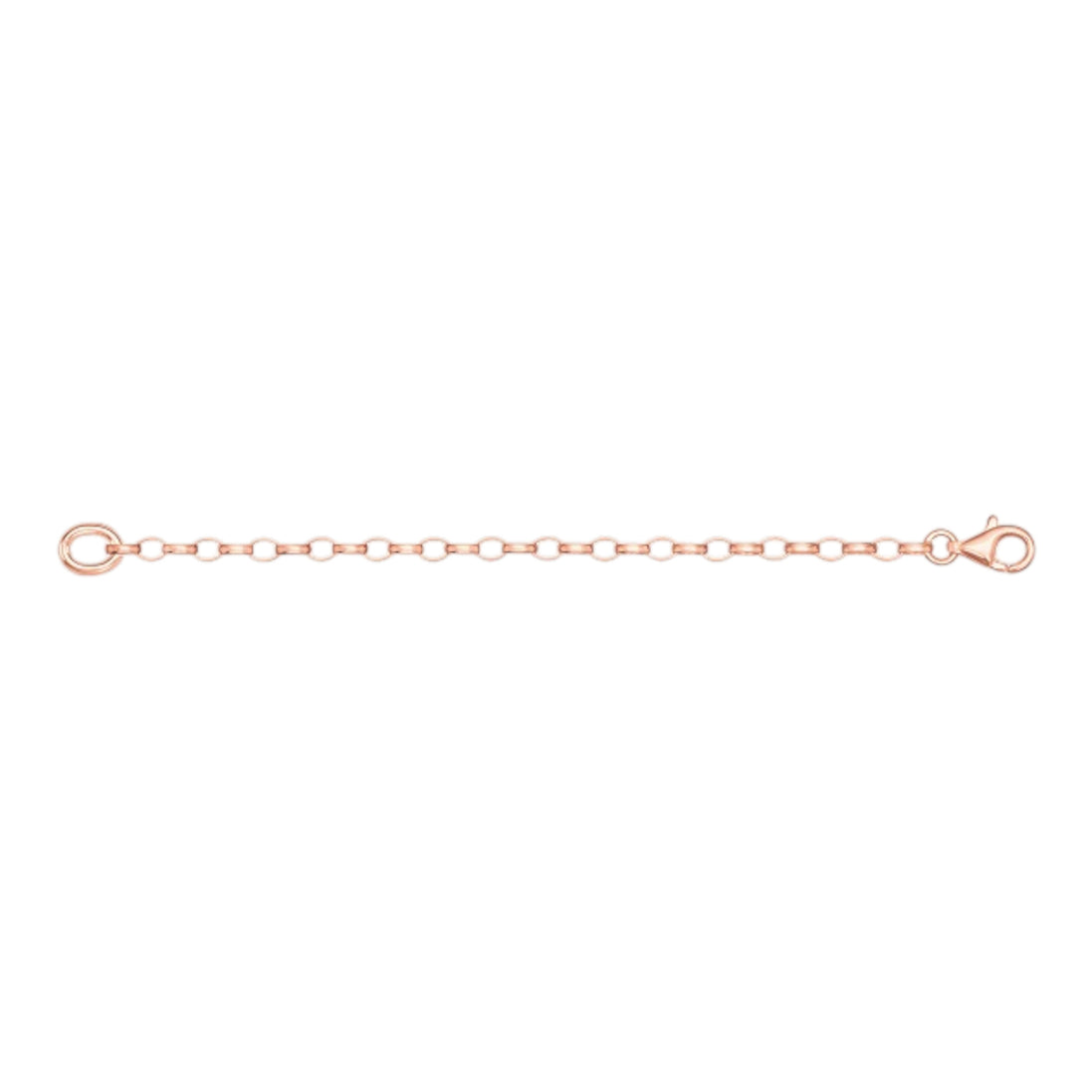 Verlängerungskette Silber vergoldet Roségoldet