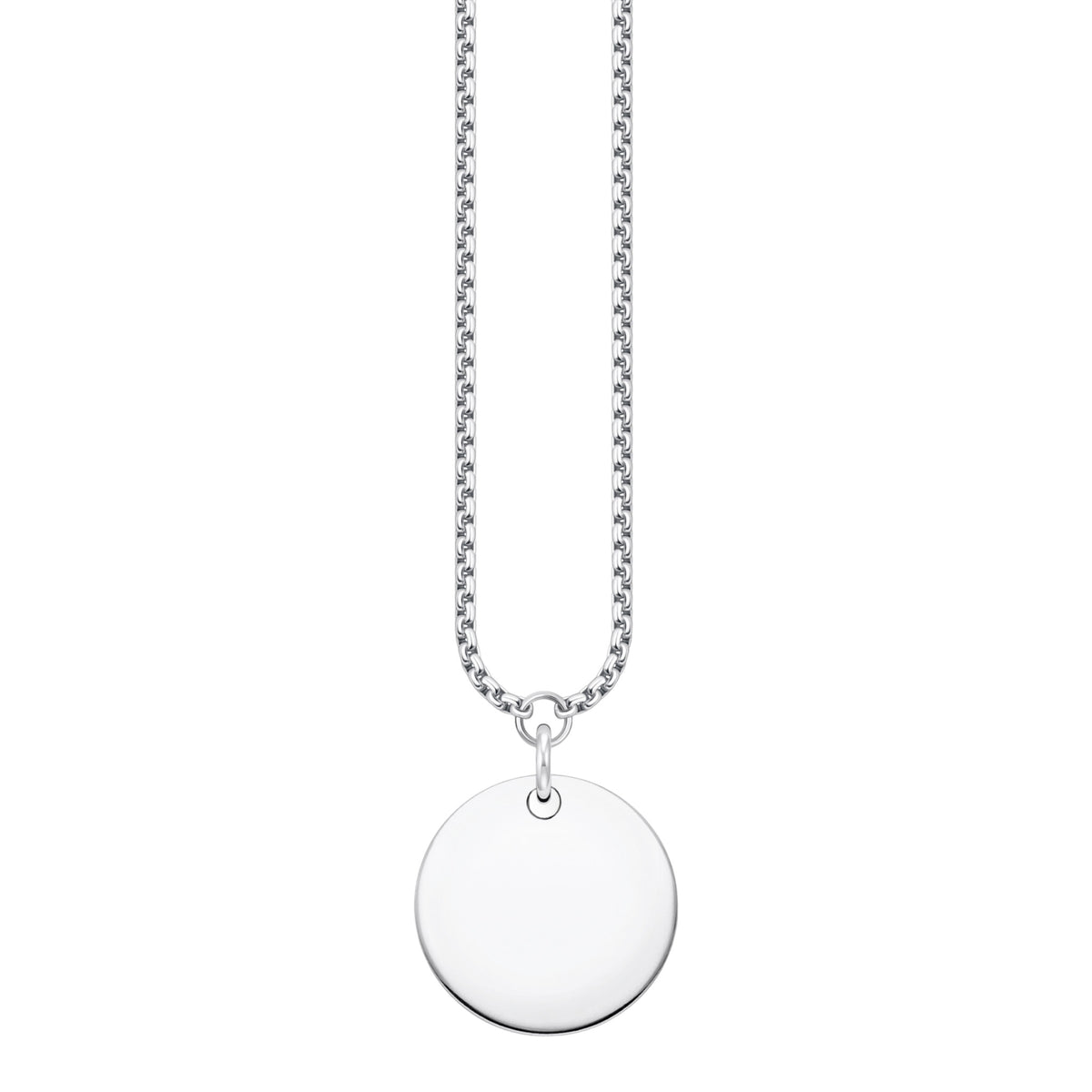 Kette rund Silber