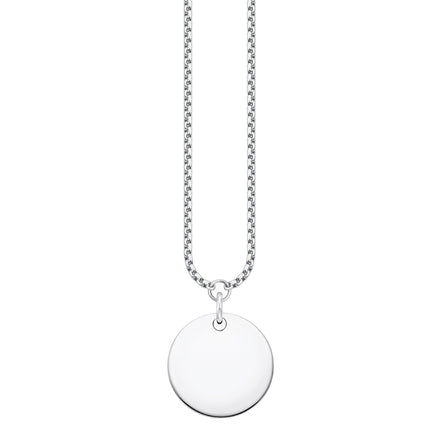 Kette rund Silber