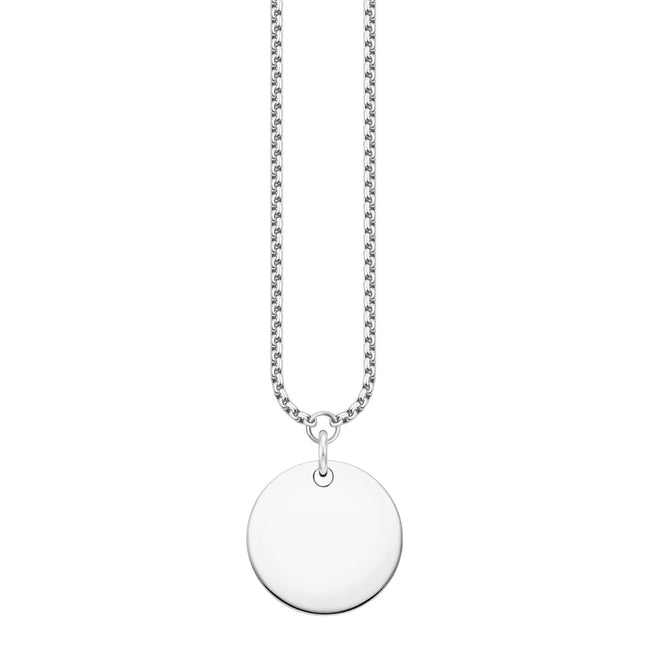 Kette rund Silber