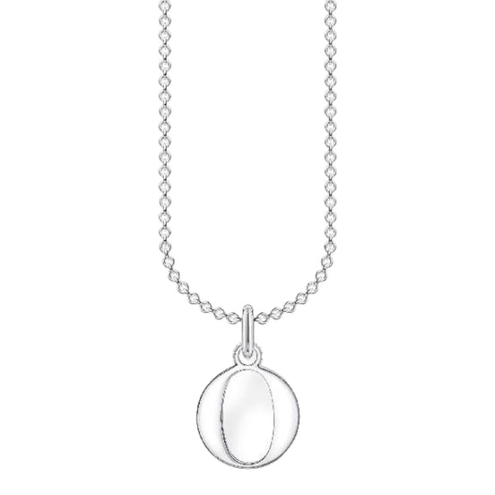 Kette "Buchstabe O" Silber