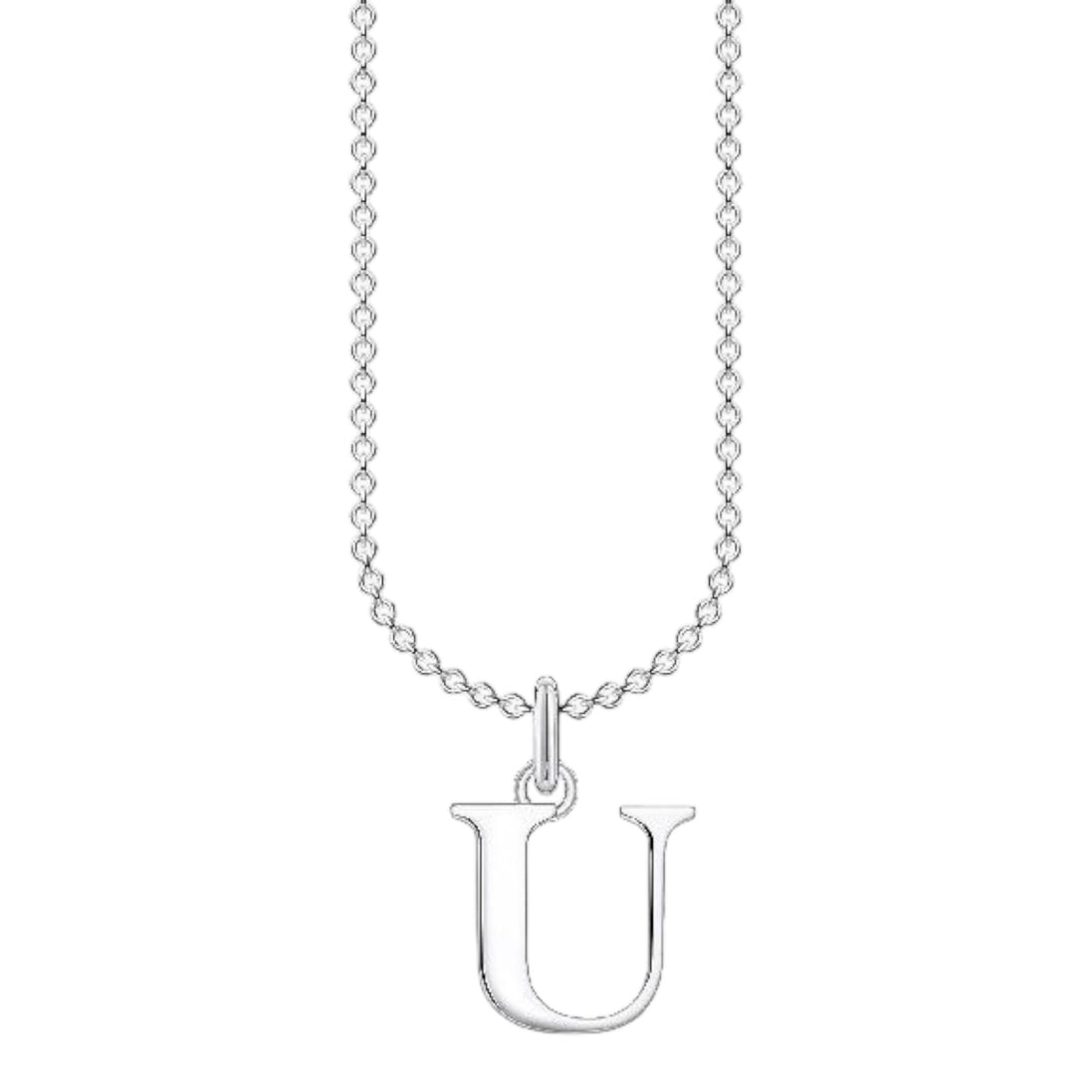 Kette "Buchstabe U" Silber