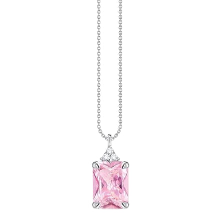 Kette pinker Stein