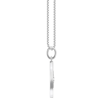 Kette mit Anhänger "Liebesbaum" Silber Zirkonia