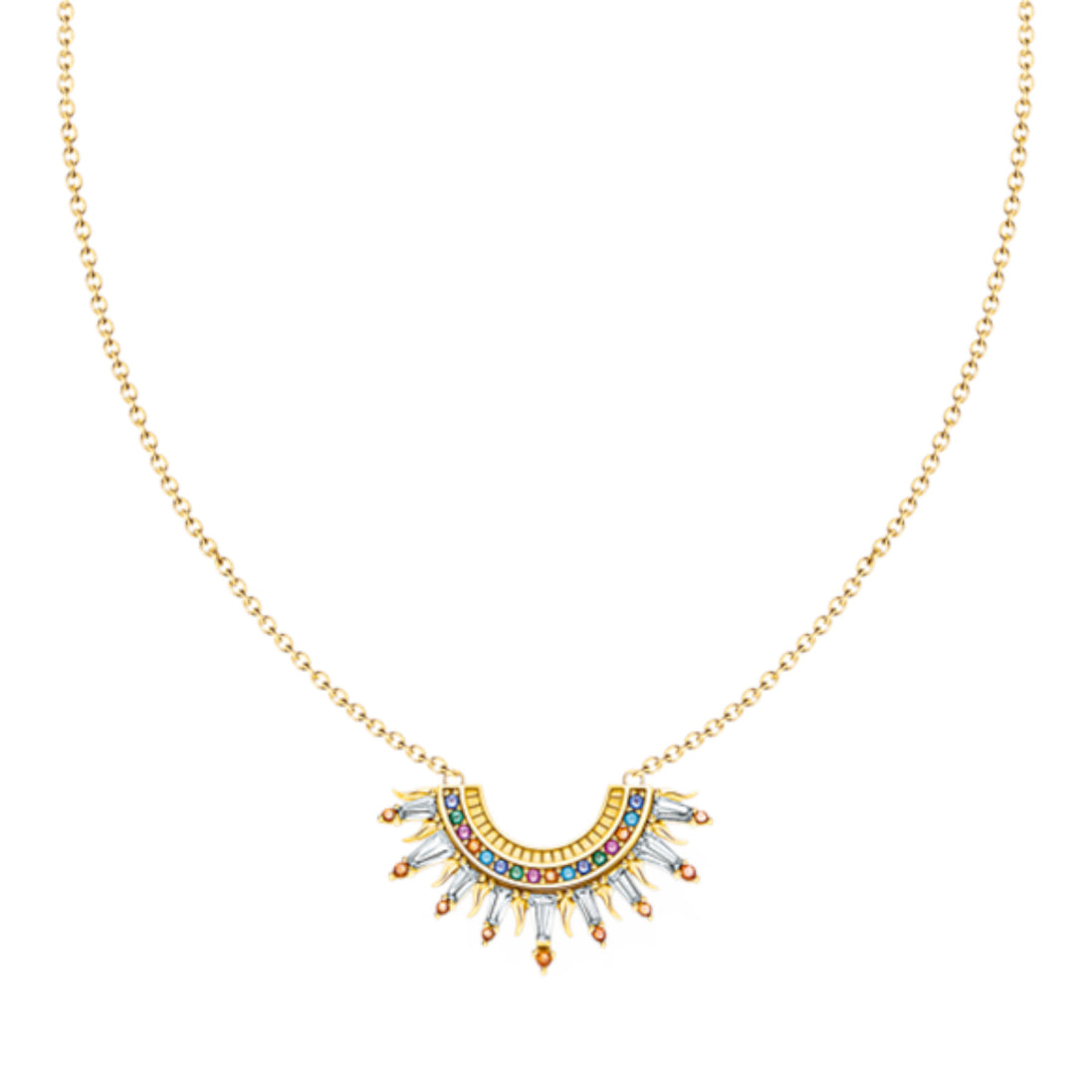 Kette mit Sonnenstrahlen